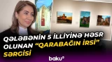 30 illik işğalın izlərini göstərən 25 əsər | Tanınmış rəssam Nigar Helminin fərdi sərgisi keçirilib