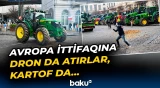 Avropalı fermerlər etiraza qalxdı | Küçələr döyüş meydanına çevrildi - Baku TV
