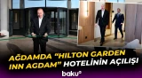 İlham Əliyev Ağdamda bir sıra açılışlarda iştirak edib - Baku TV