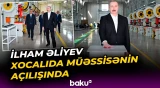 Xocalı rayonunun Ballıca kəndində “Accurate Az” MMC-nin müəssisəsinin açılışı - Baku TV