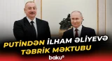 Vladimir Putin Azərbaycan Prezidentini təbrik etdi - Baku TV