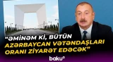 Xankəndidə Zəfər tağının pilləkənlərində nə əks olunub? - Baku TV
