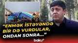 “Elə bilirdik ki, quş sürüsü girib” | Təyyarə qəzasında möcüzəvi şəkildə sağ qalan şəxs - Baku TV