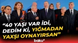 Prezidentin iştirak etdiyi tədbirdə gülümsədən anlar - Baku TV