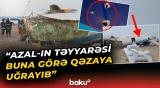 Qazaxıstan Aktaudakı təyyarə qəzası barədə araşdırmanın nəticəsini açıqladı - Baku TV