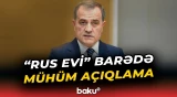 Ceyhun Bayramov “Rus evi” ilə bağlı iddialara son qoydu - Baku TV