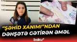 Şəhidin adından görün necə istifadə etdi | Mingəçevirdə utancverici hadisə - Baku TV