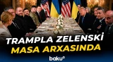 ABŞ-də Tramp və Zelenski arasında keçirilən görüşdən görüntülər - Baku TV