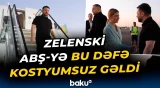 Ukrayna Prezidentinin ABŞ-də qarşılanma anı - Baku TV