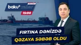 İstanbulun Mərmərə dənizi sahillərində iki tanker toqquşub - Baku TV CANLI