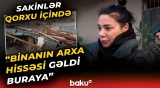 Güclü külək Bakıda ağır fəsadlara səbəb oldu | Dam uçdu, qorxulu anlar yaşandı - Baku TV