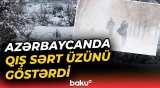 Qar və soyuq hava regionlarda təsirini davam etdirir - Baku TV