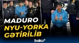 Ağ Evin mətbuat xidməti Maduronun qandallı görüntülərini yaydı - Baku TV