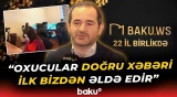 “Bizi daha böyük uğurlar gözləyir” | "BAKU.WS" saytının 22 yaşı oldu - Baku TV