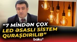Azad edilən ərazilərin işıqlandırılması necə həyata keçirilir? - Baku TV