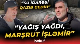 Qurum qazıntı işləri apardı, yollar keçilməz oldu - Baku TV