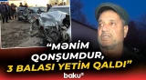 Salyanda faciəvi qəza | “Moskvaya yola salmağa gedirmişlər...” - Baku TV