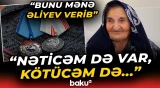 100 yaşlı Minəbəyim nənə ad gününü xəstəxanada belə qeyd etdi - Baku TV