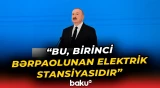 "Xızı-Abşeron" Külək Elektrik Stansiyası istismara verildi - Baku TV