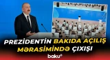 İlham Əliyevin "Xızı-Abşeron" Külək Elektrik Stansiyasının rəsmi açılışında çıxışı - Baku TV