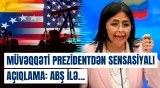 Venesuelanın müvəqqəti prezidentindən ABŞ-nin əməliyyatı ilə bağlı gündəmə düşən çıxış - Baku TV