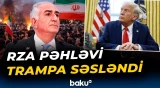Rza Pəhləvi İrandakı kütləvi etirazlarla bağlı paylaşım etdi - Baku TV