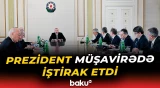 Baş nazirin müavini və ADSEA sədri Prezidentə icra olunan işlər barədə məlumat verdilər - Baku TV