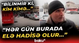Binəqədinin mərkəzində xaos yarandı | "15 dəqiqəlik yolu saat yarıma gedirik" - Baku TV