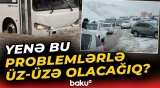Dövlət qurumları qışa hazırdır? - Leysan, “iflic” olan yollar, qazsız qalan evlər... - Baku TV