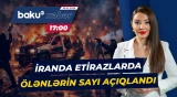 İranda genişmiqyaslı etirazlar ölümlə nəticələndi - Baku TV CANLI