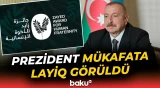 Prezident İlham Əliyev "Zayed İnsan Qardaşlığı Mükafatı"na layiq görülüb - Baku TV