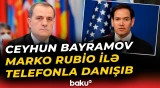 Ceyhun Bayramov Marko Rubio ilə nələri müzakirə etdi? - Baku TV