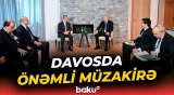 İlham Əliyev Davosda İraq Kürdüstan Regionunun Baş naziri ilə görüşdü - Baku TV