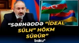 Paşinyan Azərbaycan-Ermənistan münasibətlərindən danışdı - Baku TV