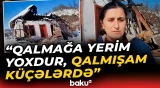 Lerikdə yağan güclü qar evin dam örtüyünü uçurdu - Baku TV