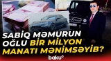 Sabiq məmurun oğlu dələduzluqda ittiham olunur - Baku TV