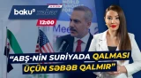 Hakan Fidan ABŞ-nin Yaxın Şərq planlarından danışdı - Baku TV CANLI