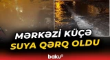 Paytaxt küçədə baş verən hadisənin səbəbi nədir? | ADSEA-dan açıqlama - Baku TV