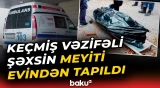 Cəlilabadda meyit aşkar edilməsi faktı üzrə istintaq başlanıb - Baku TV