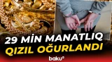 Yasamalda oğurluq edən qadın saxlanıldı - Baku TV