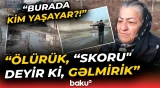 "Asfaltın heç olmasa qırığını gətirsinlər" - Bataqlığa dönən yol | "Ayaqqabı yolda qalır" - Baku TV