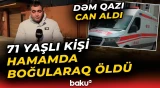 Sumqayıtda faciə: 71 yaşlı kişi dəm qazından həyatını itirdi - Baku TV