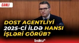 DOST Agentliyində ötən ilin yekunları ilə bağlı mətbuat konfransı - Baku TV CANLI