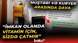 "Kuryer yağışda 5 saat gözləsin?!" - Sifarişi götürməyən müştəri özünü necə haqlı gördü?  - Baku TV