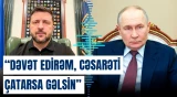Ukrayna müharibəni bitirmək məsələsinə ciddi yanaşır | Volodimir Zelenski - Baku TV