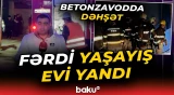 FHN Sumqayıtda baş verən yanğının qarşısını aldı - Baku TV