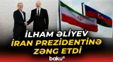 Prezidentlər telefonda nəyi müzakirə etdilər? - Baku TV
