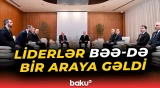 Azərbaycan Prezidenti və Ermənistan Baş naziri Əbu-Dabidə görüşdü - Baku TV
