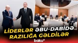 İlham Əliyevin Əbu-Dabidə Paşinyanla görüşü barədə detallar - Baku TV