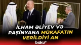İlham Əliyev və Paşinyana "Zayed İnsan Qardaşlığı Mükafatı" təqdim olundu - Baku TV